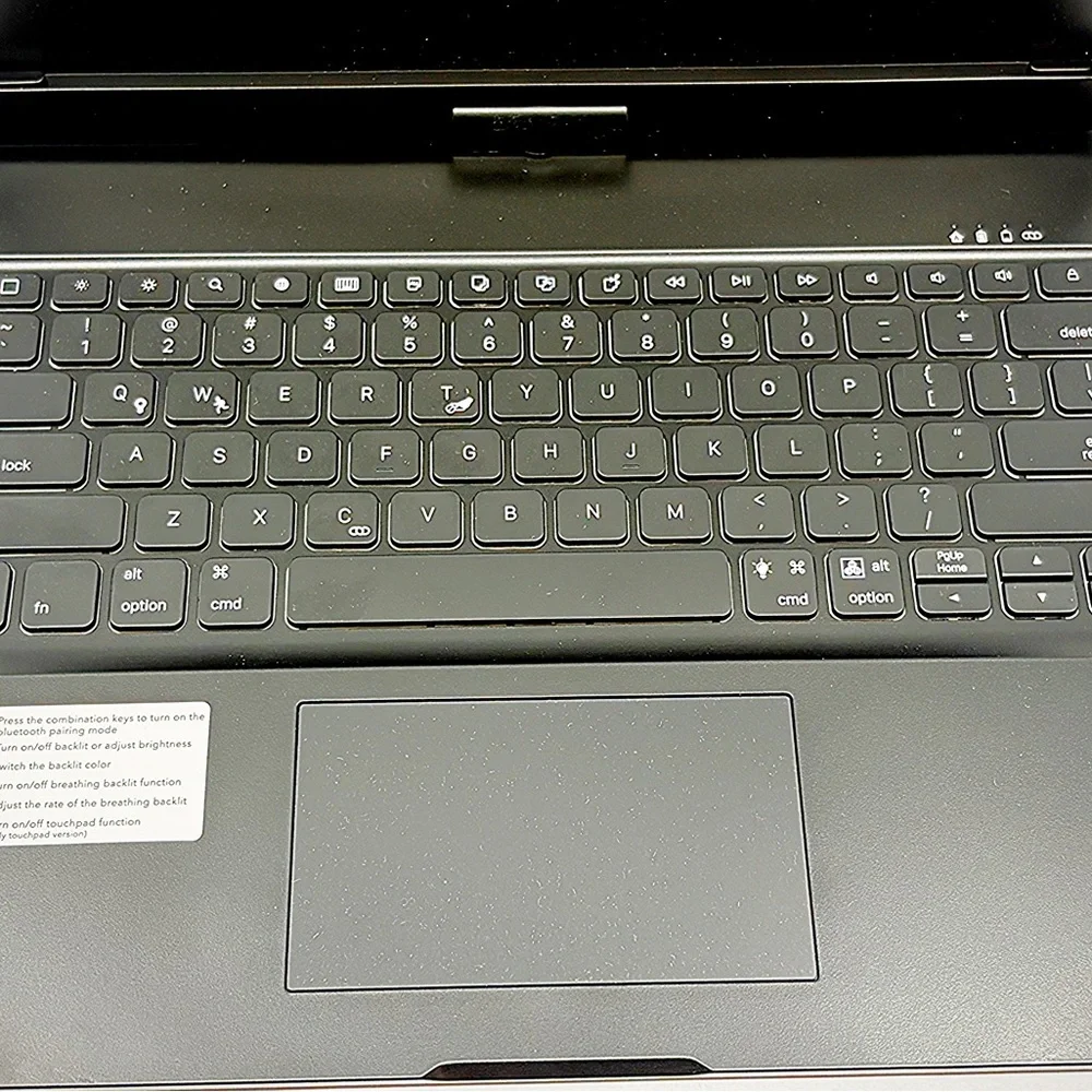 NOKBABO iPad 13” Keyboard Case Backlit 360° Trackpad – New Open Box